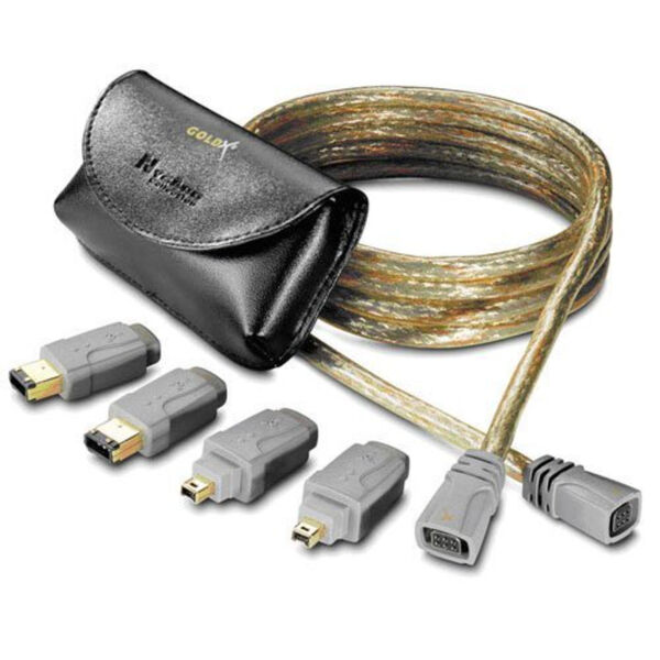 GoldX GXQF06 6FT FIREWIRE 3 IN 1 Cable 1