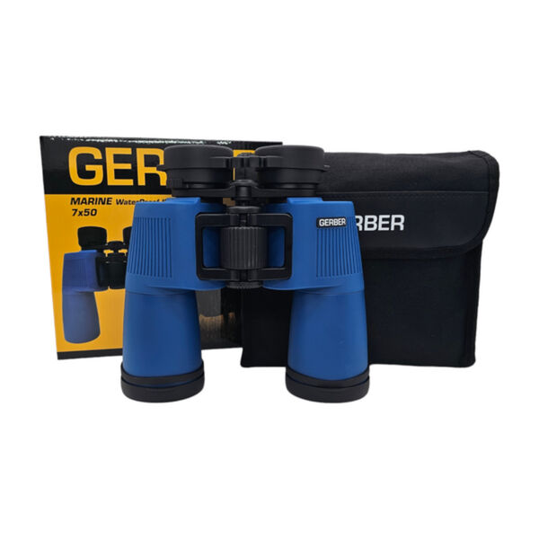 Gerber Marine 7x50 Waterproof Porro Prism Boating Binoculars BaK4-2