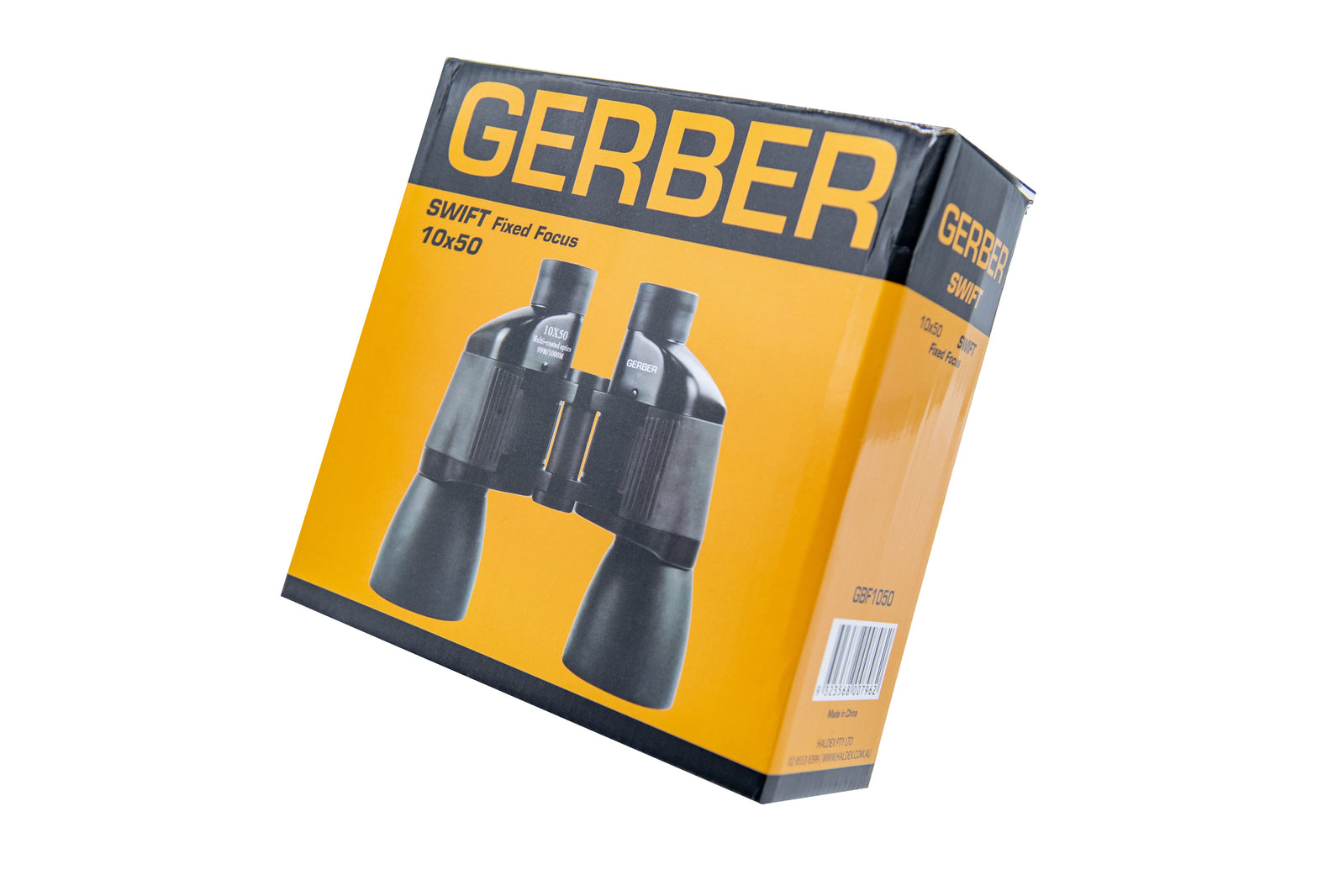 Gerber Swift 10x50 Fixed Focus Binoculars - Box