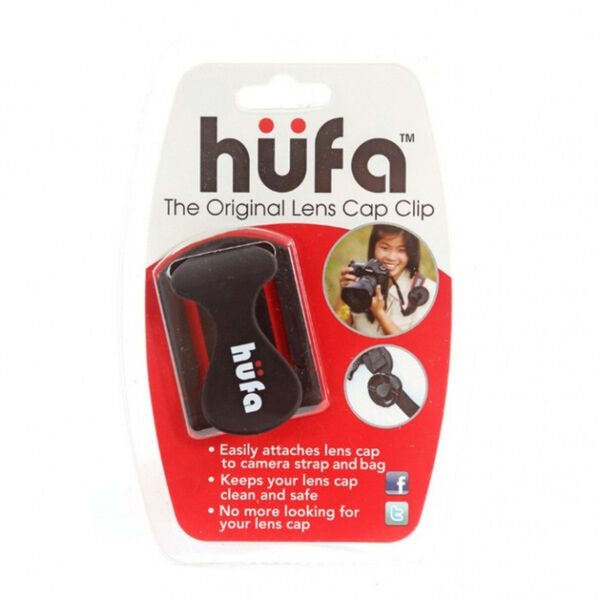 Huffa Original lens cap clip Black 1