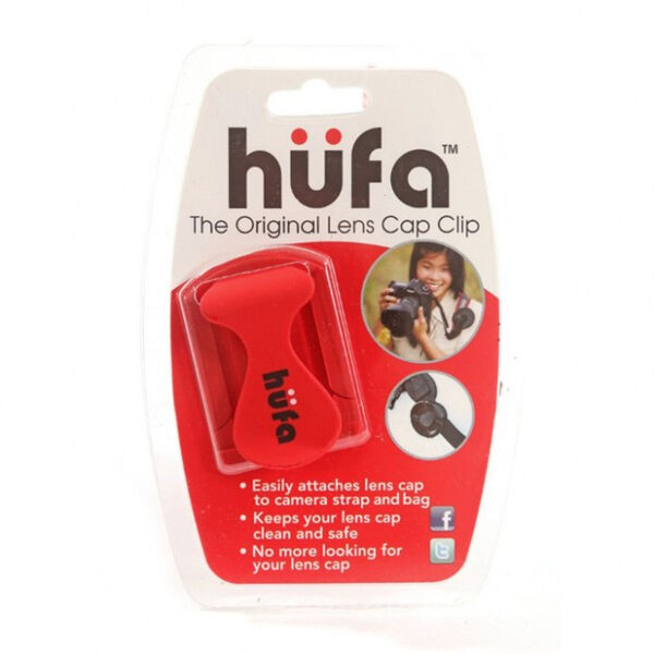 Huffa Original lens cap clip Red 1