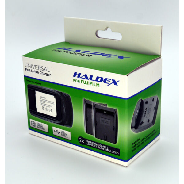 Haldex 700 Series USB-C PD For Fuji Kit with NP-W126S and NP-W235 inc Car Adaptor AND A/C Adaptor 1