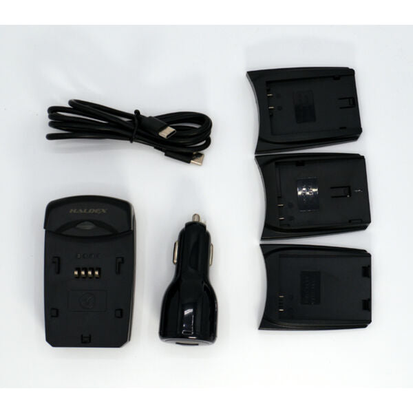 Haldex 700 Series USB-C PD For Nikon Kit with EN-EL14, EN-EL15 and EN-EL25 inc Car Adaptor AND A/C Adaptor 3
