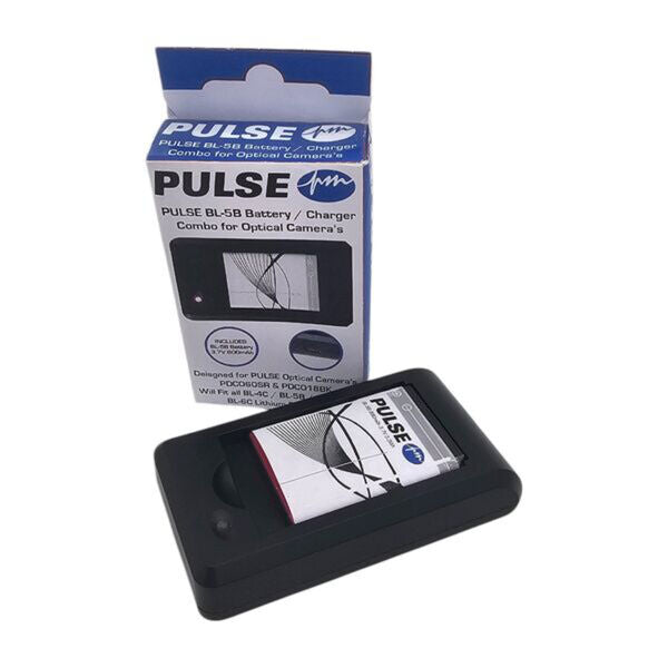 PULSE BL-5B Battery and Charge Kit for Optical Camera's 1