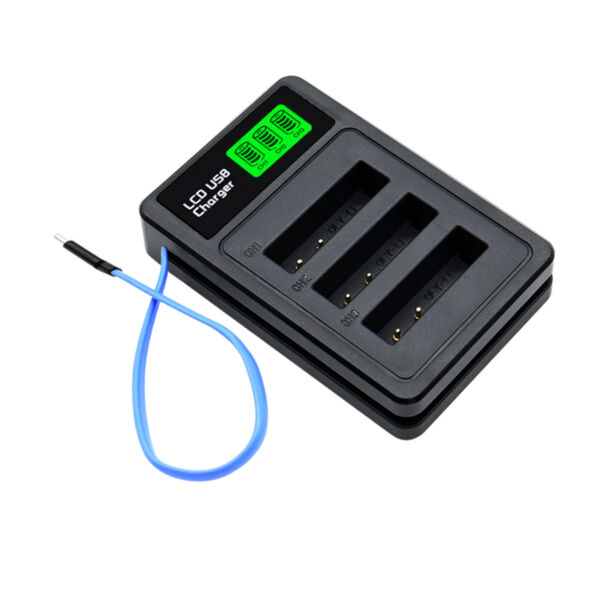 PULSE For Ricoh DB-110 / Li-90B Triple Charger Kit with 2x Batteries 2