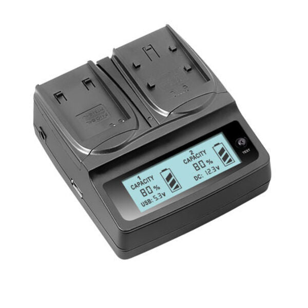 LVSUN 201 Dual Twin Li-Ion Charger Base Unit 1