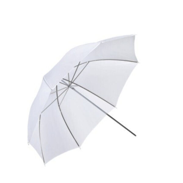 Fancier 43" Soft White Studio Photography Umbrella - Shoot Through Light Diffuser 1