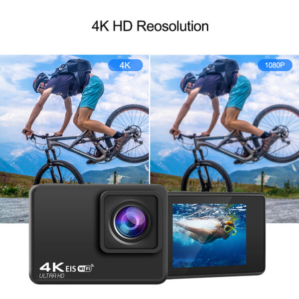 PULSE ActionCam REAL 4K 60fps in Black 4