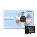 PULSE 44.0 MP 16x Digital Zoom Camera Blue BONUS 32GB MICROSD 1