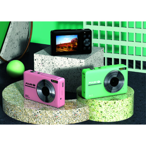 PULSE 44.0 MP 16x Digital Zoom Camera Blue BONUS 32GB MICROSD 4