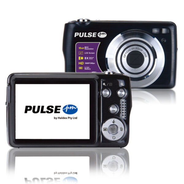 PULSE 8x Optical Zoom Compact Camera BLACK 3
