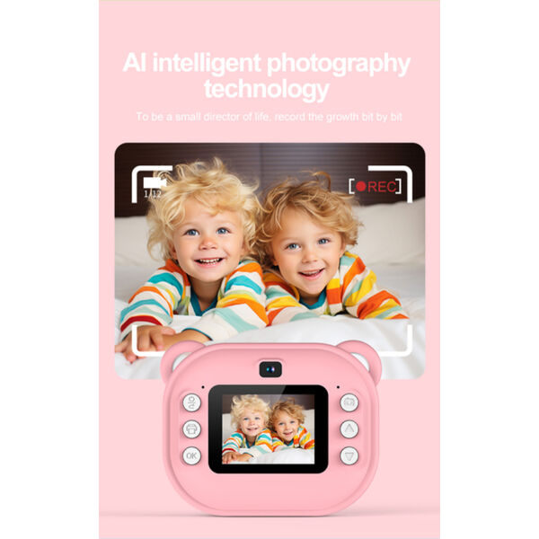 PULSE Instant Thermal Print Digital Camera Blue 6
