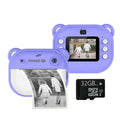 PULSE Instant Thermal Print Digital Camera Purple 1