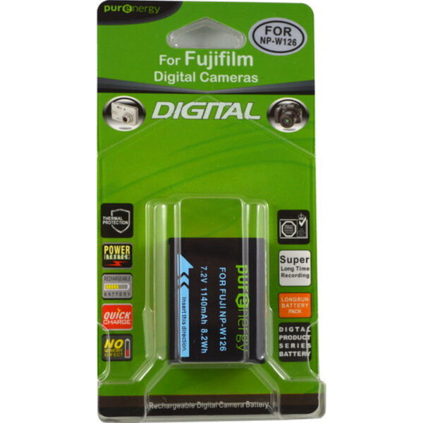 PurEnergy Fujifilm NP-W126 Replacement Battery  1