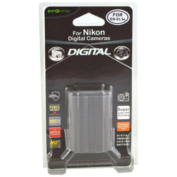 PurEnergy Nikon  EN-EL3E Replacement Battery 1