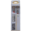 2 in 1 USB to Micro USB/Lightning Cable 1M Red 1